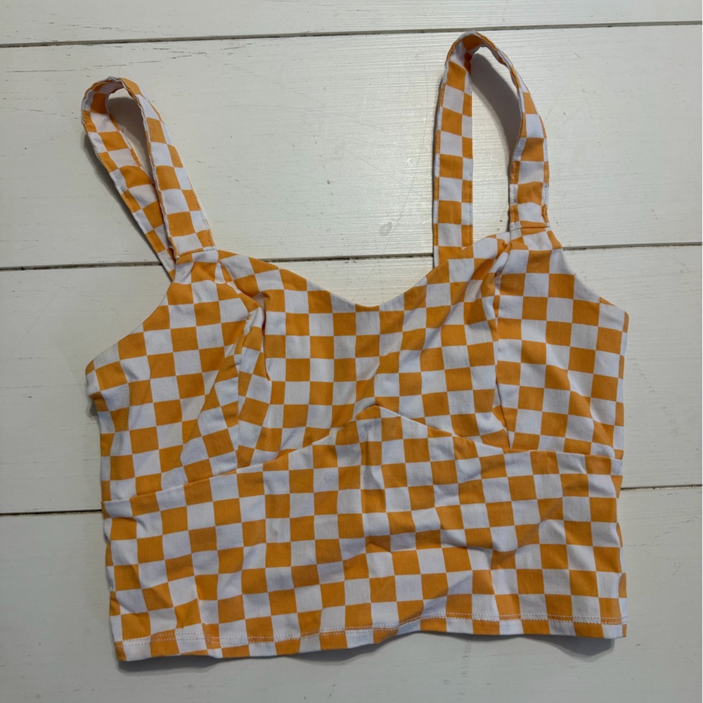 Hollister Checkered Tank Top